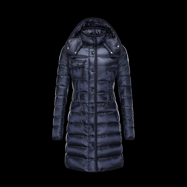 Moncler Semplice Collare Mock lunga caldo Cappotti